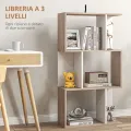 VTEC Modern Bookshelf / 3-Tier / Ornament Rack/ Simple shelf/ Bookcases /  Shelves / Objects Display/  Home Decor / Modern Furniture / Multifunctional bookcase / Combination Floor Cabinet / Wooden / Simple  / Storage & organisation. 