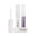 HANDAIYAN Glitter Eyeliner Colorful Diamond Shining Sequins Party Makeup Liquid Eye Liner Waterproof Blue Silver New. 