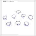 ShopSphere BTS Titanium Steel Finger Ring JIMIN SUGA -HOPE Couple Ring Birthday Gift. 