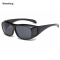 Wenefang New Style Car Night Vision Sunglasses For Driving Goggles Unisex Driver HD Night Day Driving Wrap Around Anti Glare Sunglasses. 