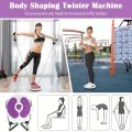 Twist Waist Disc with Rope/Twist Waist Disc Board Body Fitness Hip Twister Plate Exercise Therapy Twisting Disc Figure Trimmer. 