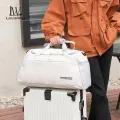 LouisWill Travel Bag Fitness Bag Dry and Wet Separation Compartment Outdoor Sports Unisex Bag Sling Bag Gym Dry Wet Separation Training Sports Sling Portable Travel Yoga Swimming Fitness Bag. 