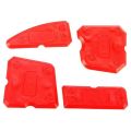4Pcs Window Door Silicone Sealant Spreader Caulking Spatula Scraper Cement Caulk Removal Tool Finishing Sealant Grout. 