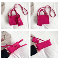 Trendy Designer Messenger Bags High-end Felt Handbags Zipper Messenger Bags Designer Felt Handbags Solid Color Handbags. 