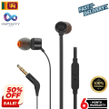 JBL T110 In Ear Headphones Pure Bass Handfree. 