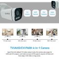 ITECH 5MP 40m Dual Light Camera 4K With Audio DC 5MP Super HD Infrared Night Vision Bullet Water Proof Video Surveillance. 