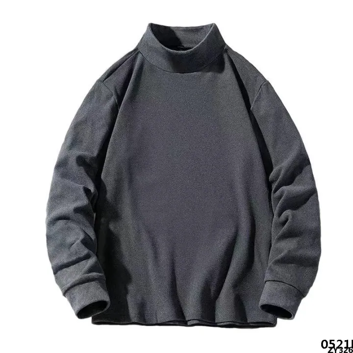 Men's%20style%20half%20shirt,%20long%20and%20thick,%20full%20set,%20loose%20round%20standing%20collar%20with%20velvet%20collar,%20double-sided%20velvet%20men's%20sleeve%20sweater,%20T-shirt%20-%20Image%208