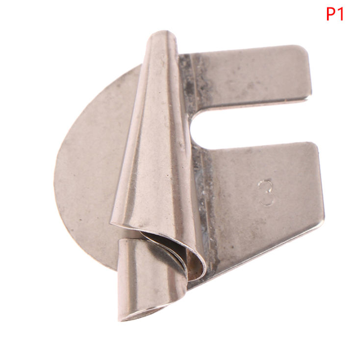 3mm-10mm Sewing Rolled Hemmer Puller Stainless Steel Old Sewing Machine Presser Hemming Foot DIY Crafts Sewing Tools Accessories Conbo
