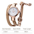 LouisWill Women Bracelets Watch Fashion Luxury Top Brand Watches Women's Casual Stainless Steel Bracelet Waterproof Quartz Women Watch Business International Clock. 