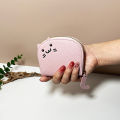 2024 New Women Cute Cat Wallet Small Zipper Girl Wallet Brand Designed Pu Leather Women Coin Purse Female Card Holder Wallet Cherry Super Store. 