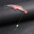 Fishing Lures Mixed Color Artificial Shrimp Bait 8cm 5g Silicone Shrimp Fishing Lure Luminous Soft. 