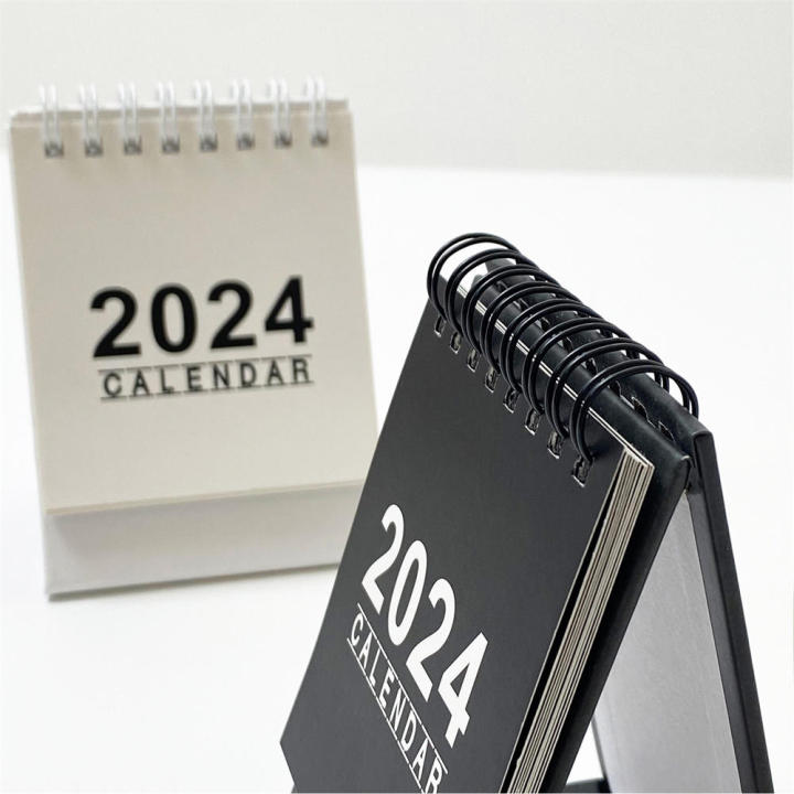 Black%20White%202024%20Desk%20Calendar%20Kawaii%20Coil%20Calendar%20To%20Do%20List%20Monthly%20Daily%20Planner%20Agenda%20Organizer%20Cute%20Office%20Supplies%20-%20Image%207