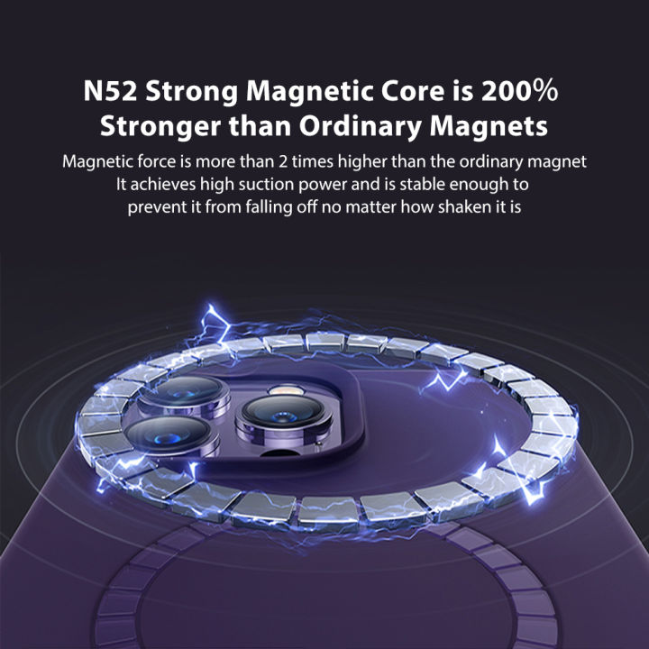 Silicone%20Sofafe%20Liquid%20for%20Mags%20Phone%20Case,%20for%202%20Pro%204%2013%2015%2011%201hone%201ple%20iP%20Original%20Magnetic%20Wireless%20Charging%20Case%20for%20ApMax%20Plus%20-%20Image%204