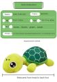 30/45/60/70CM Cute Soft Cartoon Big Eye Turtle Tortoise Plush Doll Stuffed Toy Sleeping Hug Pillow Kid Boy Girl Birthday Gift Home Decoration. 