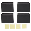 4X Furniture Riser Skid Resistant Rubber L Shape Couch Risers For Bed Chair DC. 