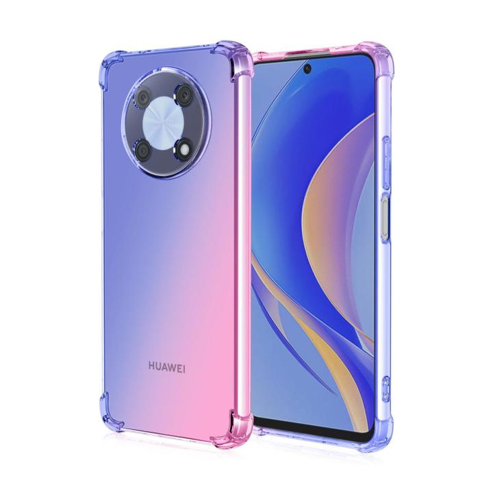 Orgsty Cover per HONOR X8 Custodia con Cinturino, Trasparente Case con Laccio per Il Collo, Morbido Silicone TPU Antiurto Protettiva Case Cordino Custodia con Collana, Rosa