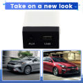 USB/AUX Audio Input Port Adapter Jack For Forte Cerato. 