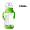 1Pcs 180/240/320mL PP Baby Feeding Bottle  Plastic BPA Free Anti-colic Baby Milk Bottle with Straw for Infant Feeding Bottle. 