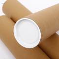 Poster Tube Cardboard Postal Tube Protector Tube Packaging for Documents Artwork Shipping , 50cm. 