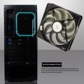COOLER MASTER 120 120mm PWM Chassis Fan Gale Volume Silent Fan 12025 Chassis Fan (Blue Light). 