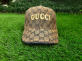 Gucci Cap with Embroidered Letters. 