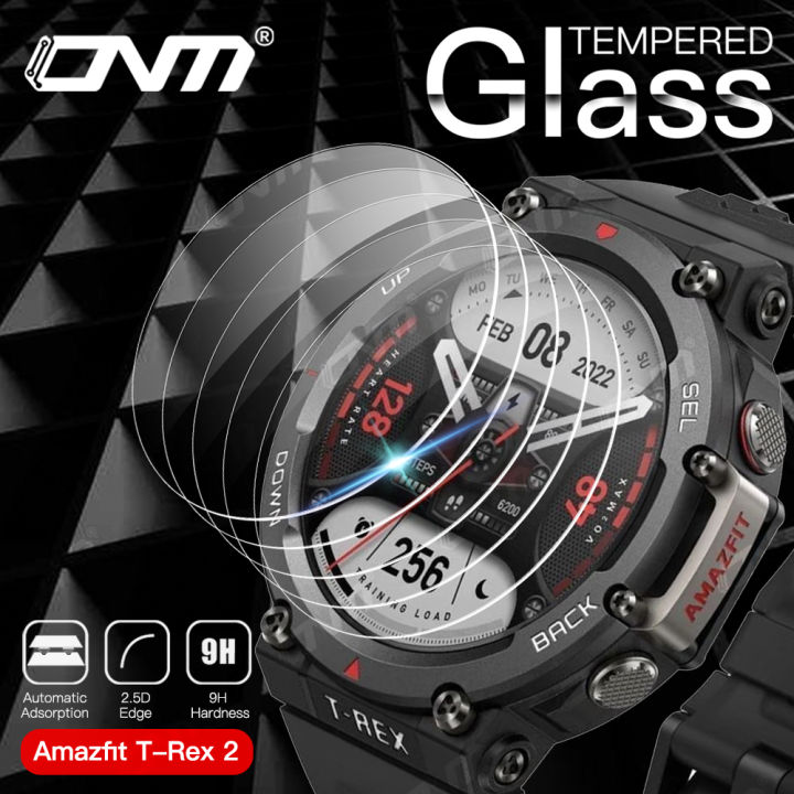 Bruni 2x Proteggi Schermo per Amazfit T-Rex 3 Pellicola