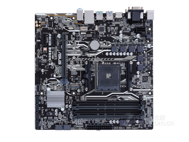 ASUS PRIME B350M-A Motherboard AMD B350 Socket AM4 DDR4 64GB Micro ATX