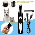 transparent bag Professional Cat Dog Hair Clipper Grooming Kit Rechargeable Pet Hair Trimmer Shaver Set Animals Hair Cutting Machine Low-Noise. 