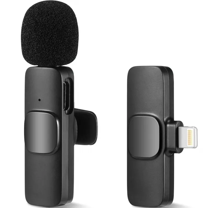 K9%20Wireless%20Lavalier%20Microphone%20Iphone%20lightning%20Port%20Upgraded%20Plug%20Play%20Auto%20Syncs%20Mic%20For%20Vlogs%20Interview%20Youtubers%20-%20Image%204