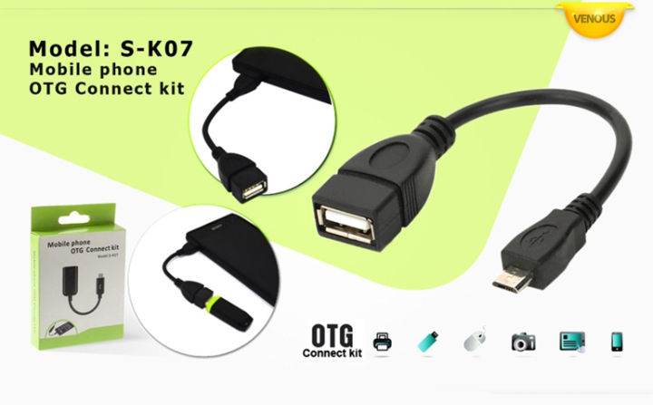 OTG Micro USB Host OTG Connect Kit Cable S-K07 for Mobile Phones High Quality Mobile Phone Micro USB OTG Connect Kit MOTG