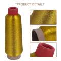 Computer - 3000M Sewing Thread Metallic Woven Line Golden. 