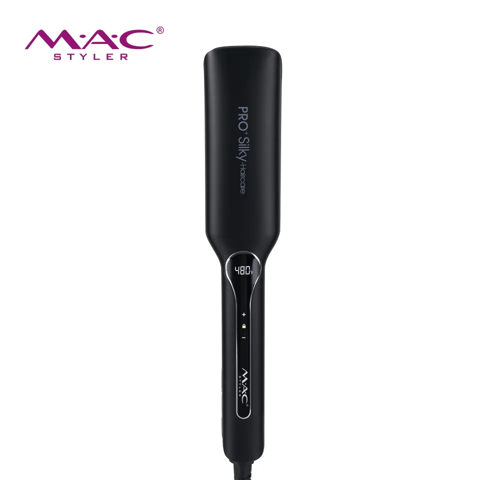MAC Styler MC-5592 3 In 1 High Temperature Portable Touch Screen Infrared  Women Hair Straightener Device