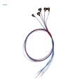 5Pcs 1/87 Prewired Mini Lights, DIY Lamp Presoldered SMD Lamp for Building Model Train Railway Model Scenes Model Railway Architectural Model. 
