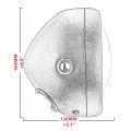 Modified Motorcycle LED Headlight GN125 Headlight 5.75 Inch Retro Headlight Aperture Headlight. 