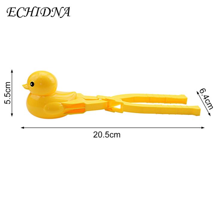 ECHIDNA%20Snow%20Toy%20One-piece%20Molding%20Duck%20Shape%20Snowball%20Maker%20Clamp%20-%20Image%202
