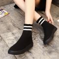 Summer New Stretch Sock Shoes Women 2019 Breathable Socks Boots Trendy Shoes Super Popular Casual High-Top Sports Net Red Women's Shoes. 