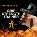 1Pc Hand Gripper Adjustable Resistance Automatic Counting Non-Slip Hand Grip Strength Trainer Fingers Wrist Forearm Exerciser Workout Gear Home Gym Exercise Equipment. 