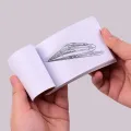 KKmoon Blank Flip Book Kit with 300 Sheets Animation Paper Flipbook Binding Screws for LED Tracing Light Pad Drawing Sketching Animation Cartoon Creation. 