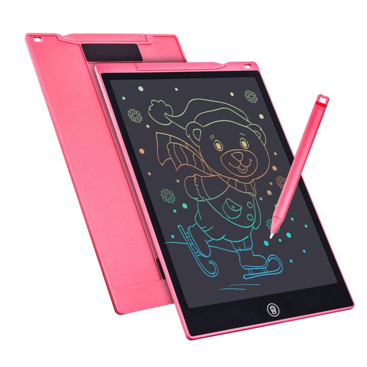 8.5 Inch LCD Writing Tablet Pad for Boogie Board Simple Style Cards Stylus Kids Writing Board Gifts with Optical Pen Does Not Hurt The Eyes No Radiation