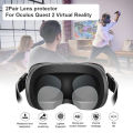 4pcs Lens Protector For Oculus Quest 2 VR Glasses TPU Soft Film VR Lens Protector HD Film Anti-scratch For Oculus Quest 2(Random shape). 
