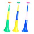 【LuxeGlow】3x Stadium Cheer Fan Trumpet Refueling Toy Cheerleading Noisemaker Kid Cheering Props Handheld for Sports Party Events. 