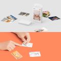 Pocket Photo Printer Zink Portable Photo AR Printer 400dpi With DIY hare 500mAh Mini Picture Printer. 