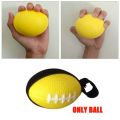 MengshanProfesional 1PC New Elasticity Sponge Yellow Hand Squeeze Ball Finger Strengthener Health Exercise for Arthritis Carpal Tunnel Massage Ball. 