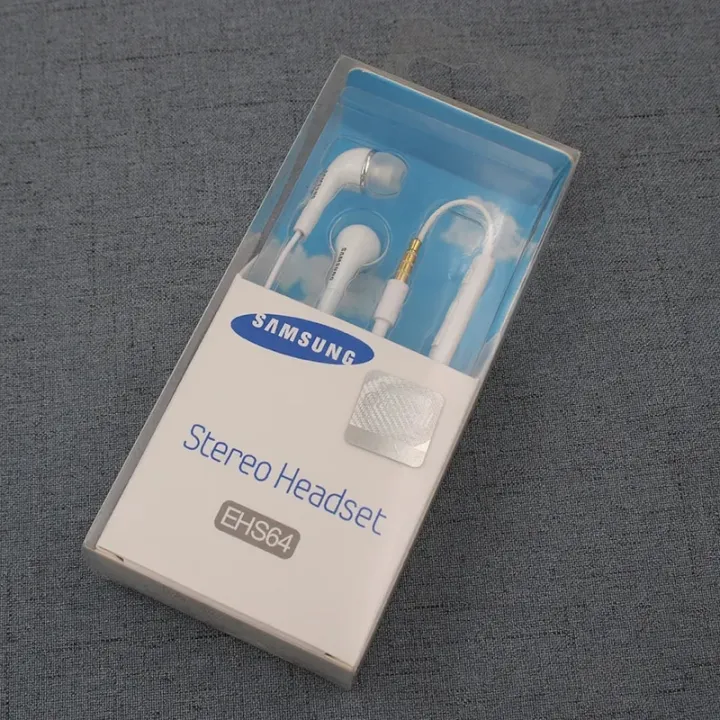 【KAMDSS015】Samsung EHS64 Earphones With Built-in Microphone 3.5mm In-Ear Wired Earphone For Galaxy A51 A71 A32 A52 A72 A21 S M31 S