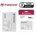 Original Transcend 500GB SSD220Q 2.5" Solid State Drive - 3 Years International Brand Warranty. 