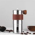 304 stainless steel Coffee machine Adjustable Handheld Portable Hand shake coffee machine Brown/Black Portable coffee machine. 