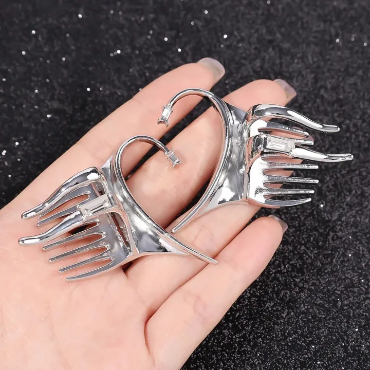 %E3%80%90HOT%E3%80%91%20Trendy%20Hair%20Hold%20Ear%20Cuff%20Fairy%20Zircon%20Hoop%20Earrings%20Korean%20Sliver%20Elf%20Ears%20Clips%20For%20Women%20Single%20Side%20Y2k%20Punk%20Party%20Jewelry%20-%20Image%205