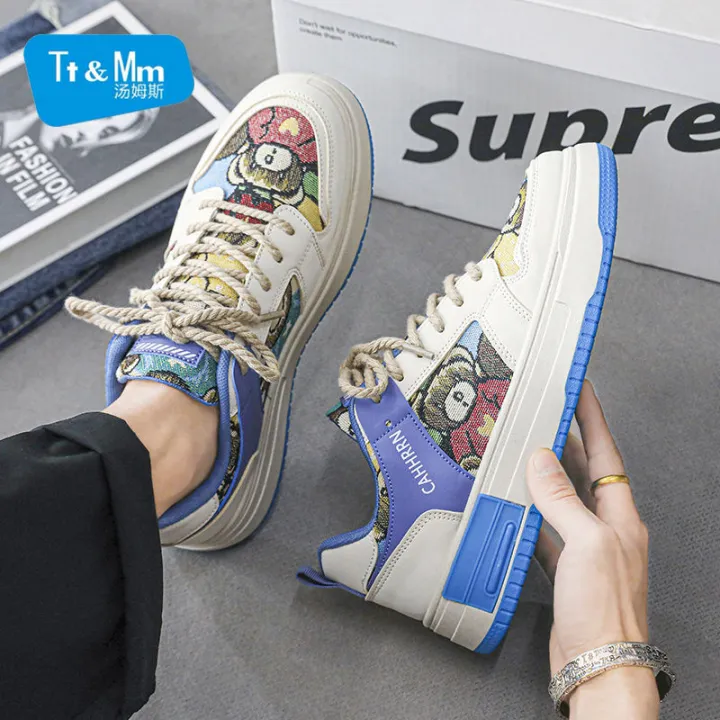 Thomas%20Fashion%20Shoes%20Men's%20Summer%20University%20Style%20Original%20Niche%20White%20Shoes%20Fashion%20Casual%20Sneakers%20All-Matching%20Sneakers%20-%20Image%205