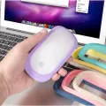 【FOOT SOFA】 For Apple Mouse Protective Case Magic Mouse1/2 Generation Wireless Bluetooth Silicone Protective Shell Anti-Drop Anti-Scratch. 