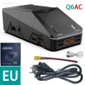Anrushide ToolkitRC Q6AC Charger AC 400W/DC 1000W 4CH output Built-in 65W Sales promotion USB A/TYPEC Output ,LiPo, 1-6S，NiMH 1-16S,PB 1-10S Charger IPS. 